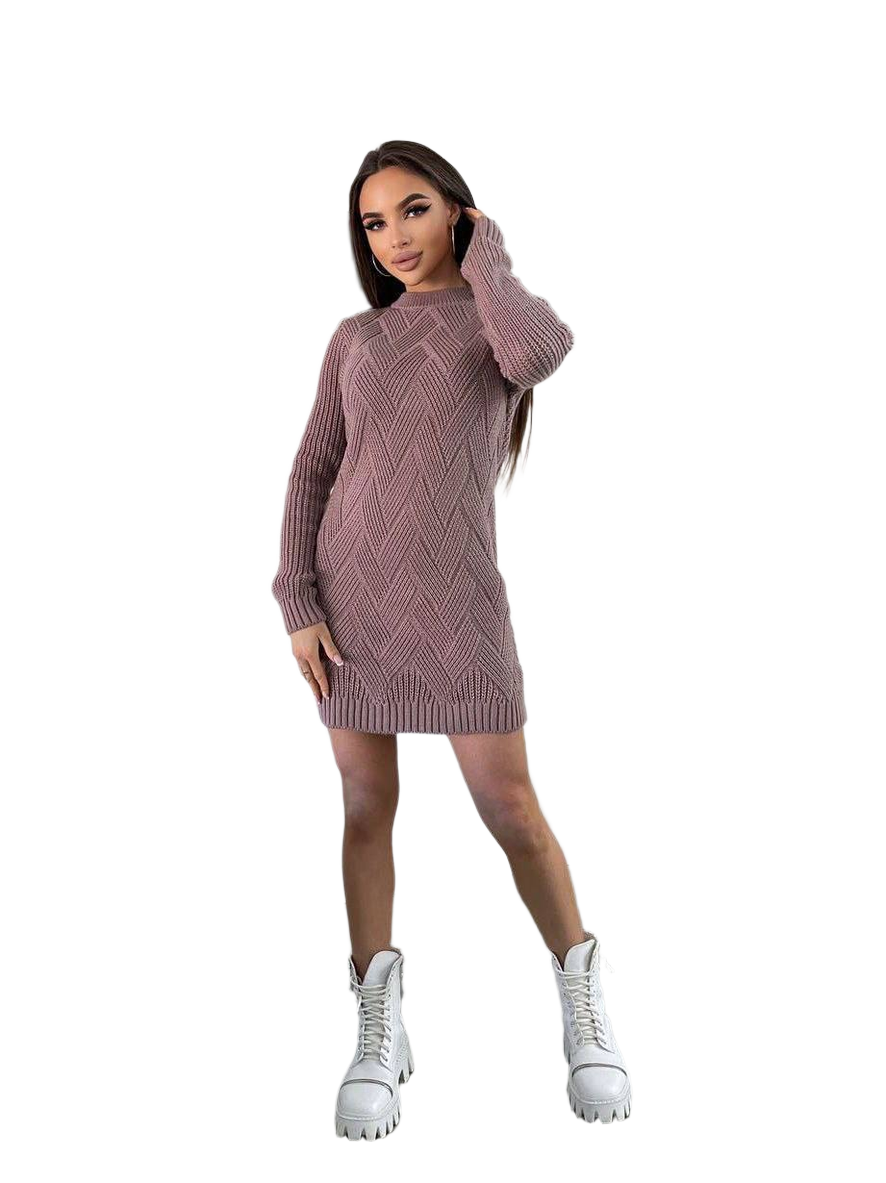 Arina Knit Tunic for Women Wool Acrylic Blend