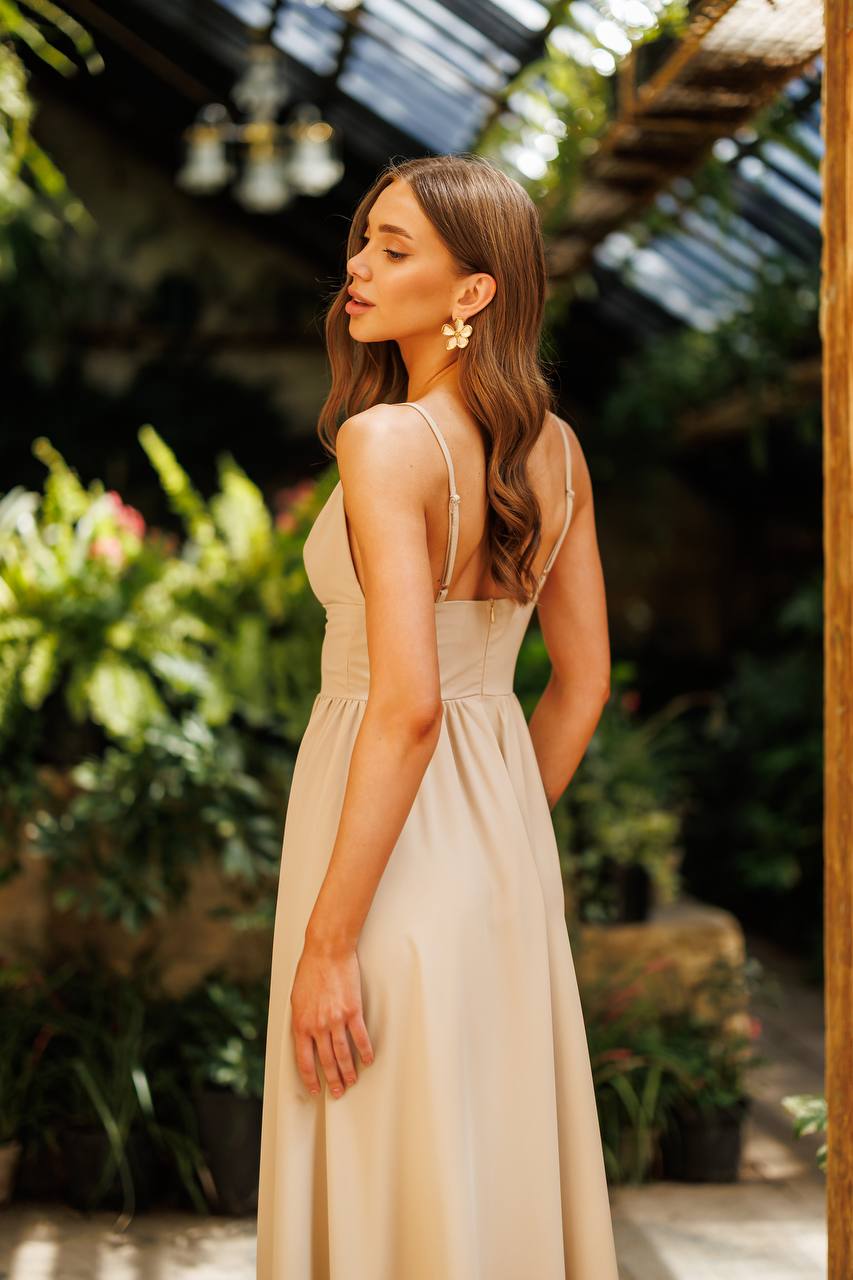 Sany Elegant Maxi Dress Premium Las Vegas Knitwear Multiple Colors