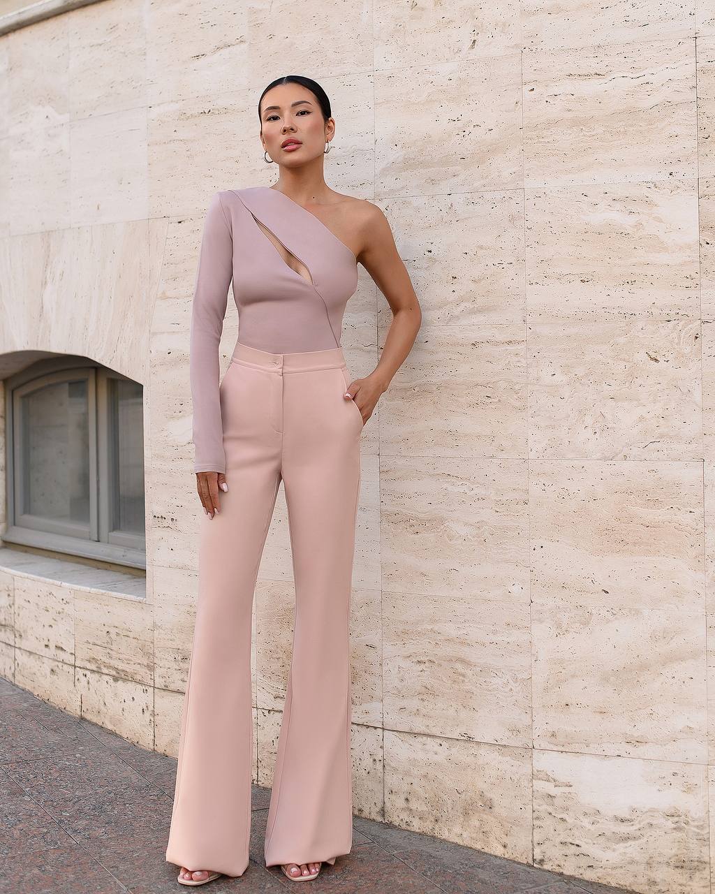 High Waist Flared Trousers for Women in Multiple Colors