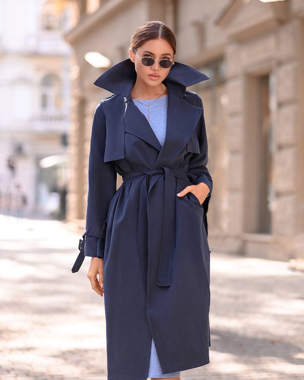 Stylish Cotton Trench Coat in Multiple Colors Perfect for All Seasons