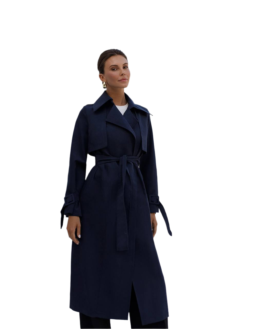 Stylish Cotton Trench Coat in Multiple Colors Perfect for All Seasons