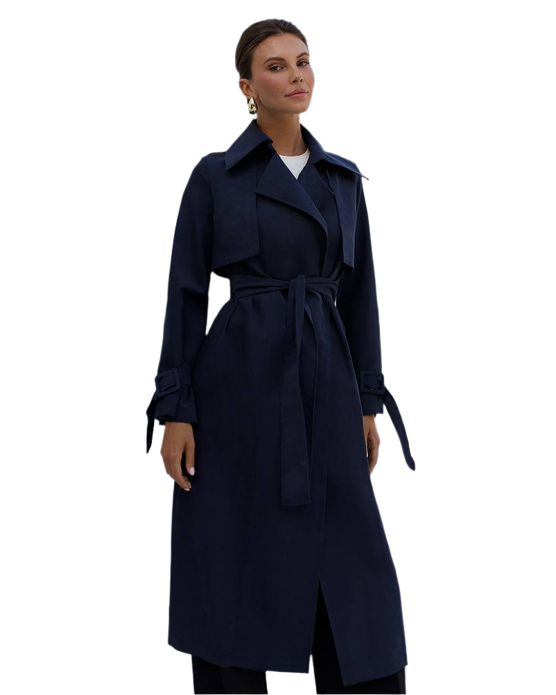Stylish Cotton Trench Coat in Multiple Colors Perfect for All Seasons