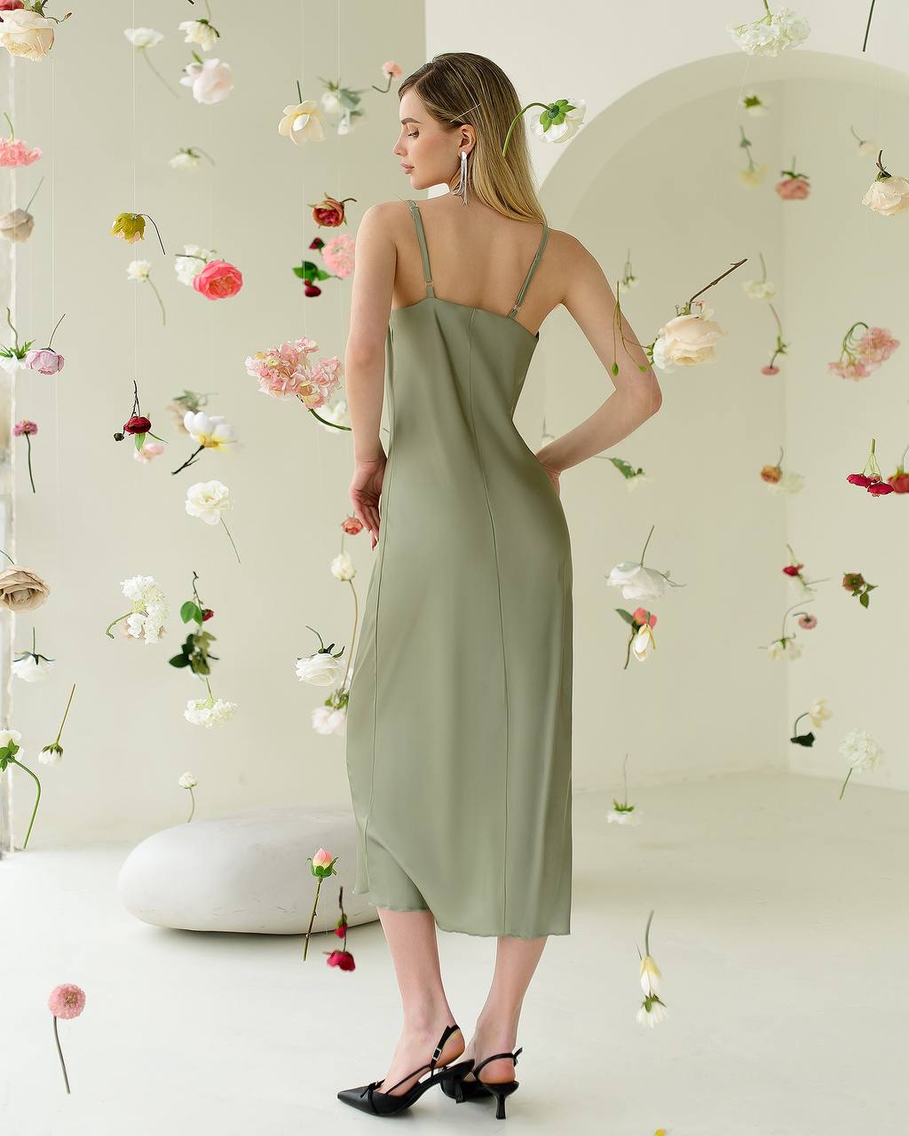 Elegant Slip Dress for Any Occasion Stylish Cowl Neck Fashion