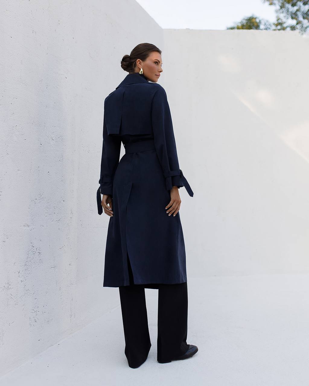 Stylish Cotton Trench Coat in Multiple Colors Perfect for All Seasons