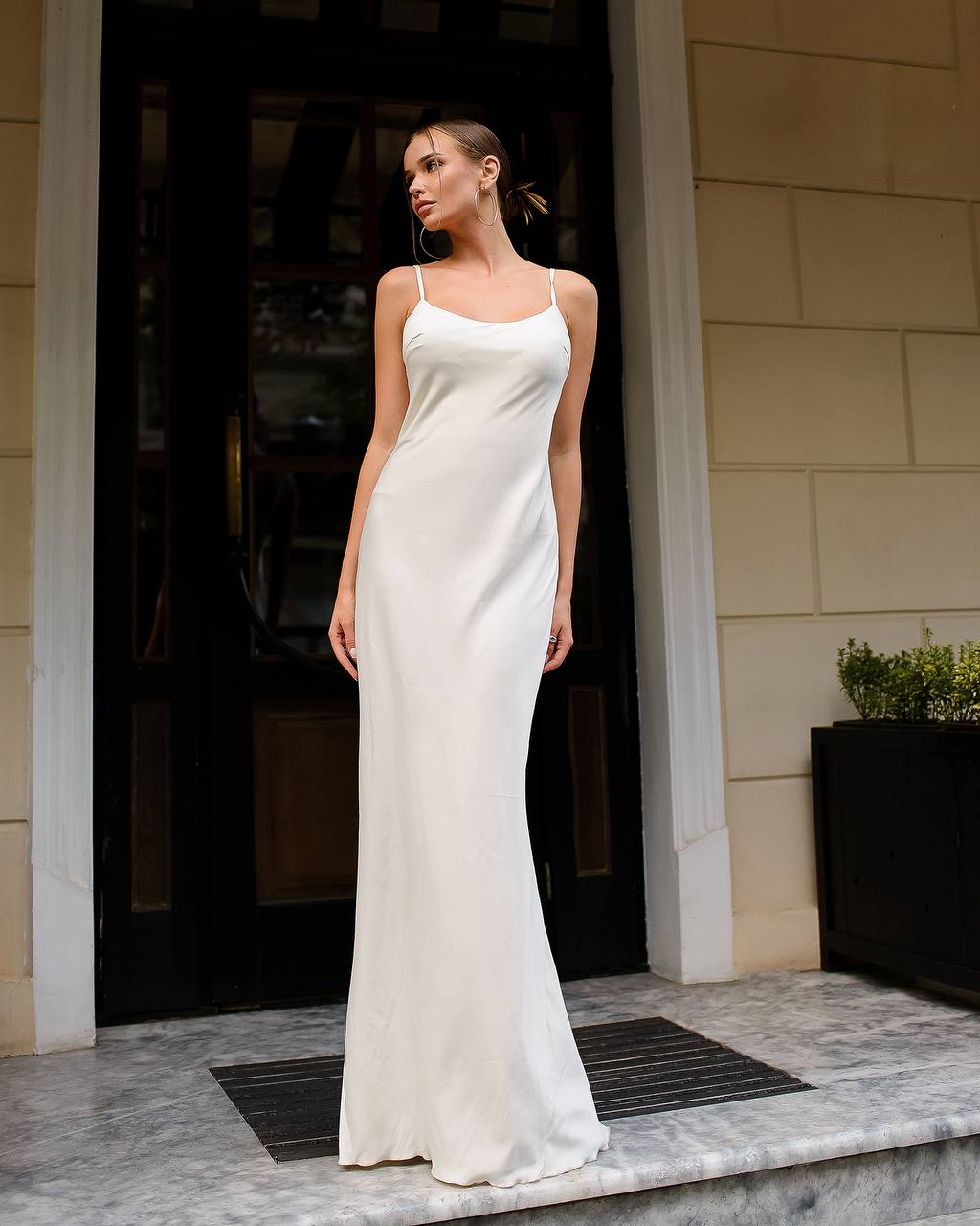Elegant Satin Dress-Slip for Women in Multiple Colors