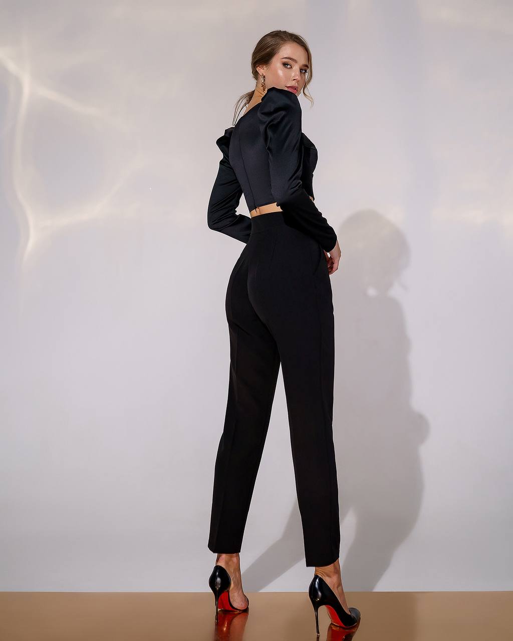 Dense Royal Mango Satin Blouse Top for Women in Multiple Colors