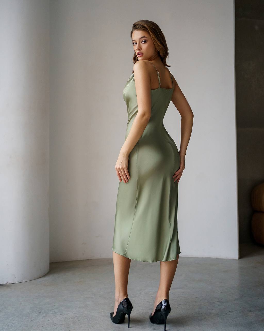 Elegant Slip Dress for Any Occasion Stylish Cowl Neck Fashion