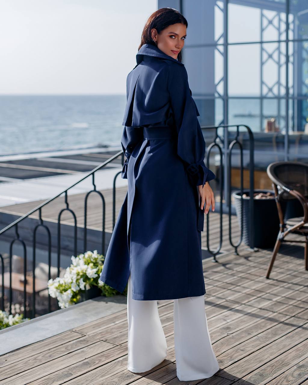 Stylish Cotton Trench Coat in Multiple Colors Perfect for All Seasons