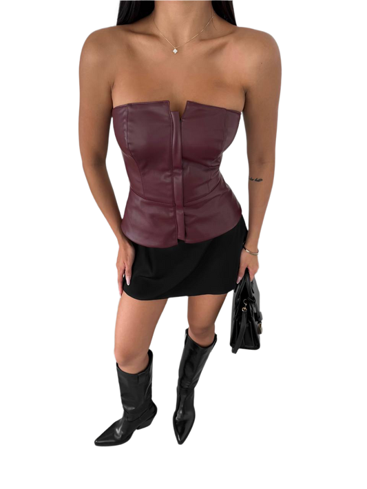 Asya Satin Mini Skirt for Women