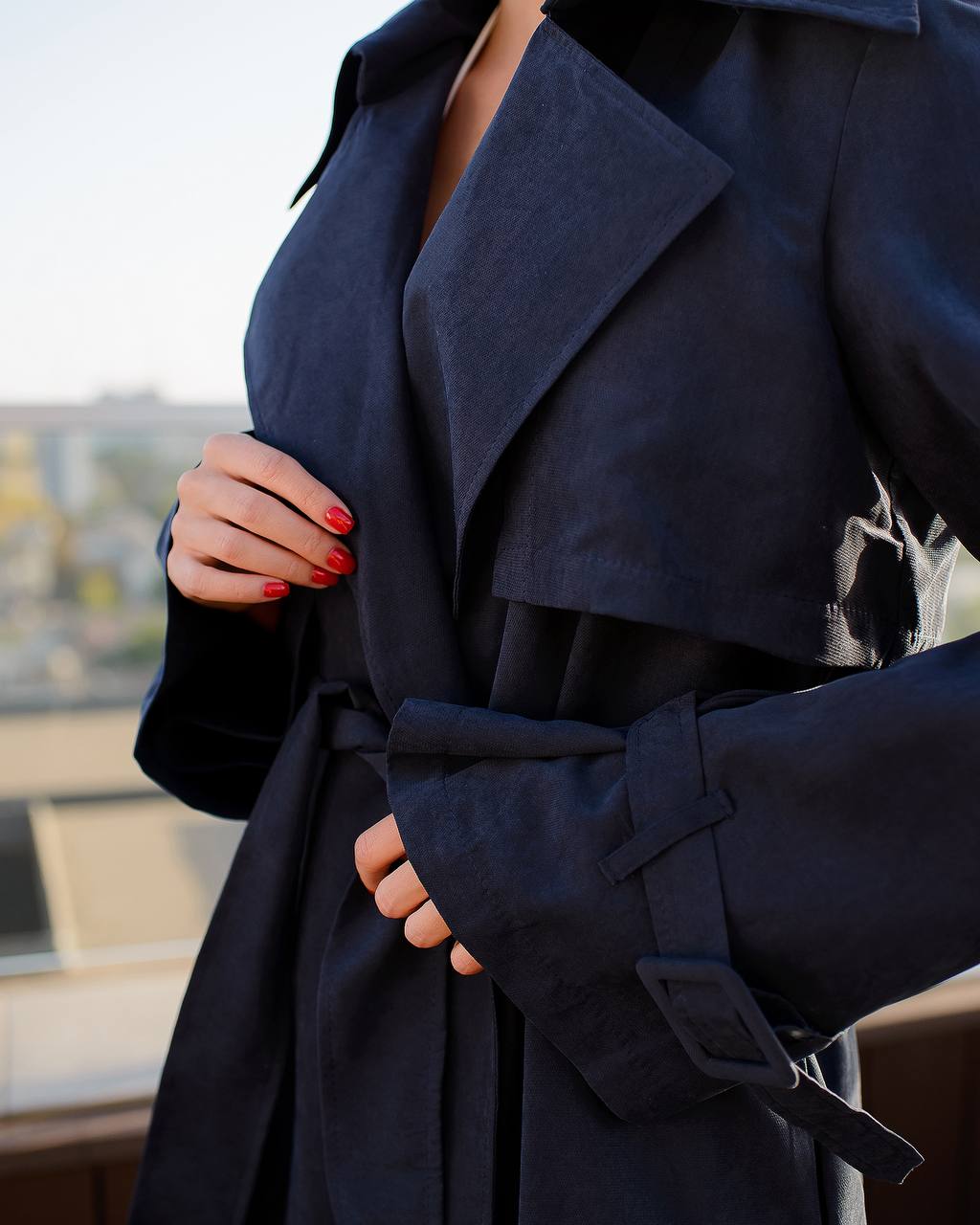 Stylish Cotton Trench Coat in Multiple Colors Perfect for All Seasons