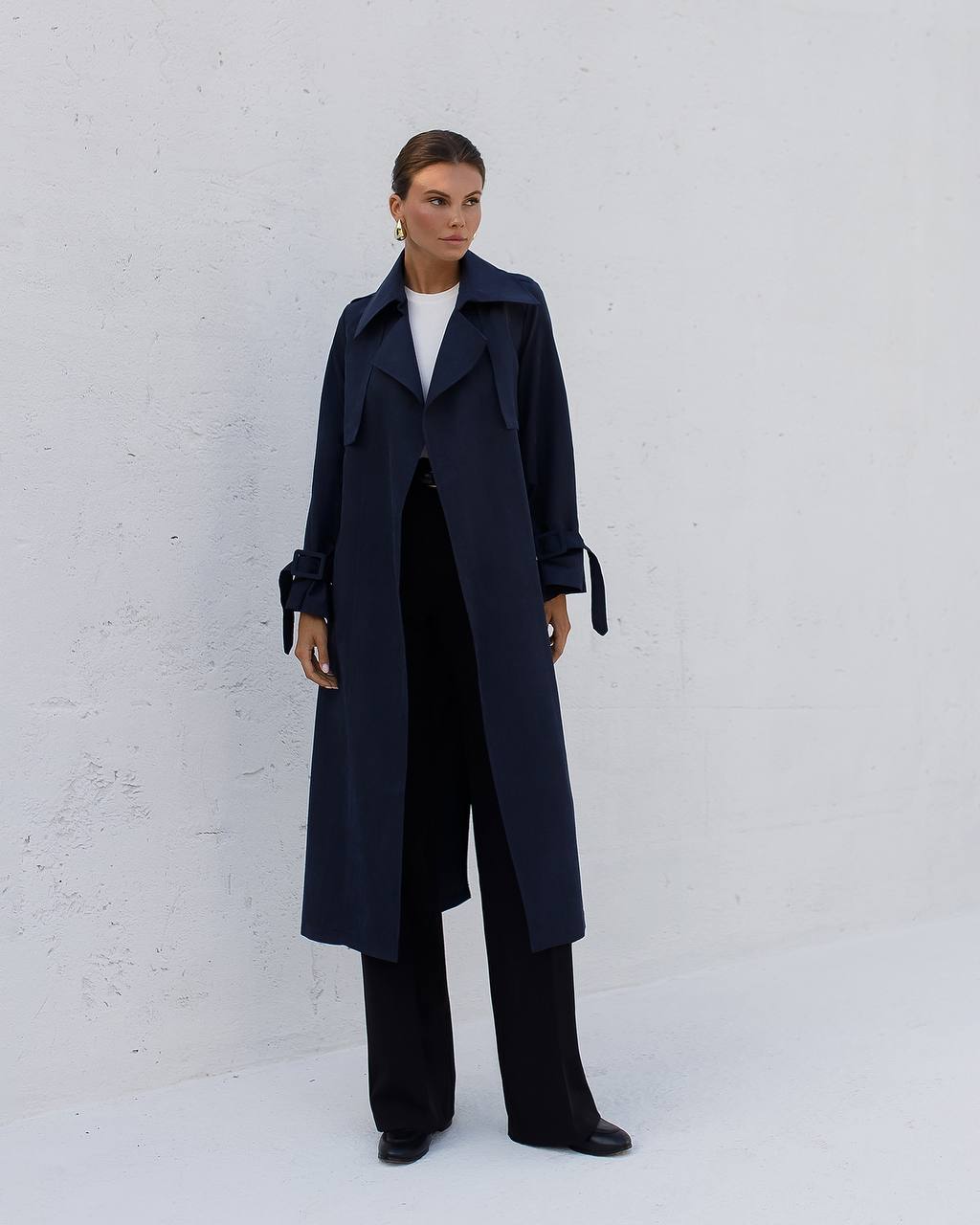Stylish Cotton Trench Coat in Multiple Colors Perfect for All Seasons