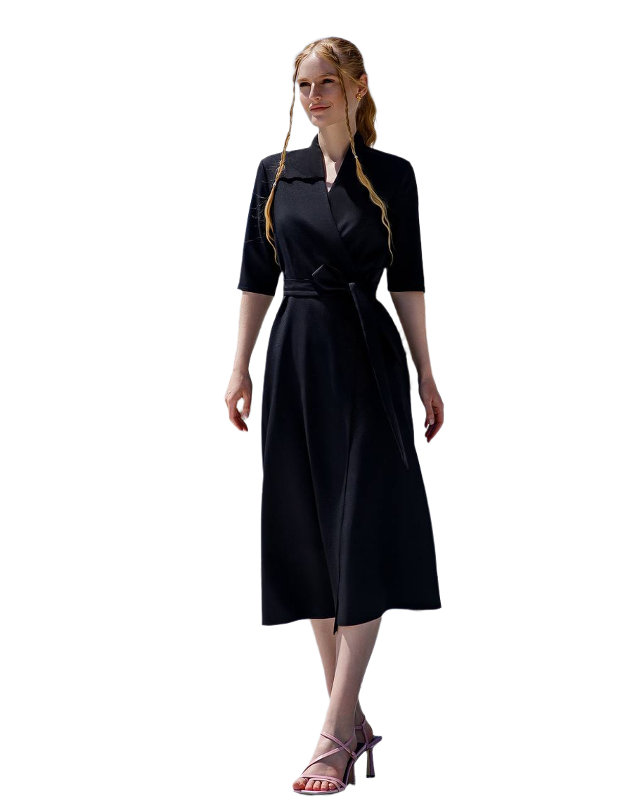 Elegant Wrap Dress for Women in Various Colors | Stylish and Comfortable