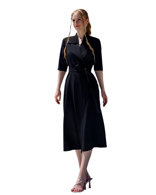 Elegant Wrap Dress for Women in Various Colors | Stylish and Comfortable