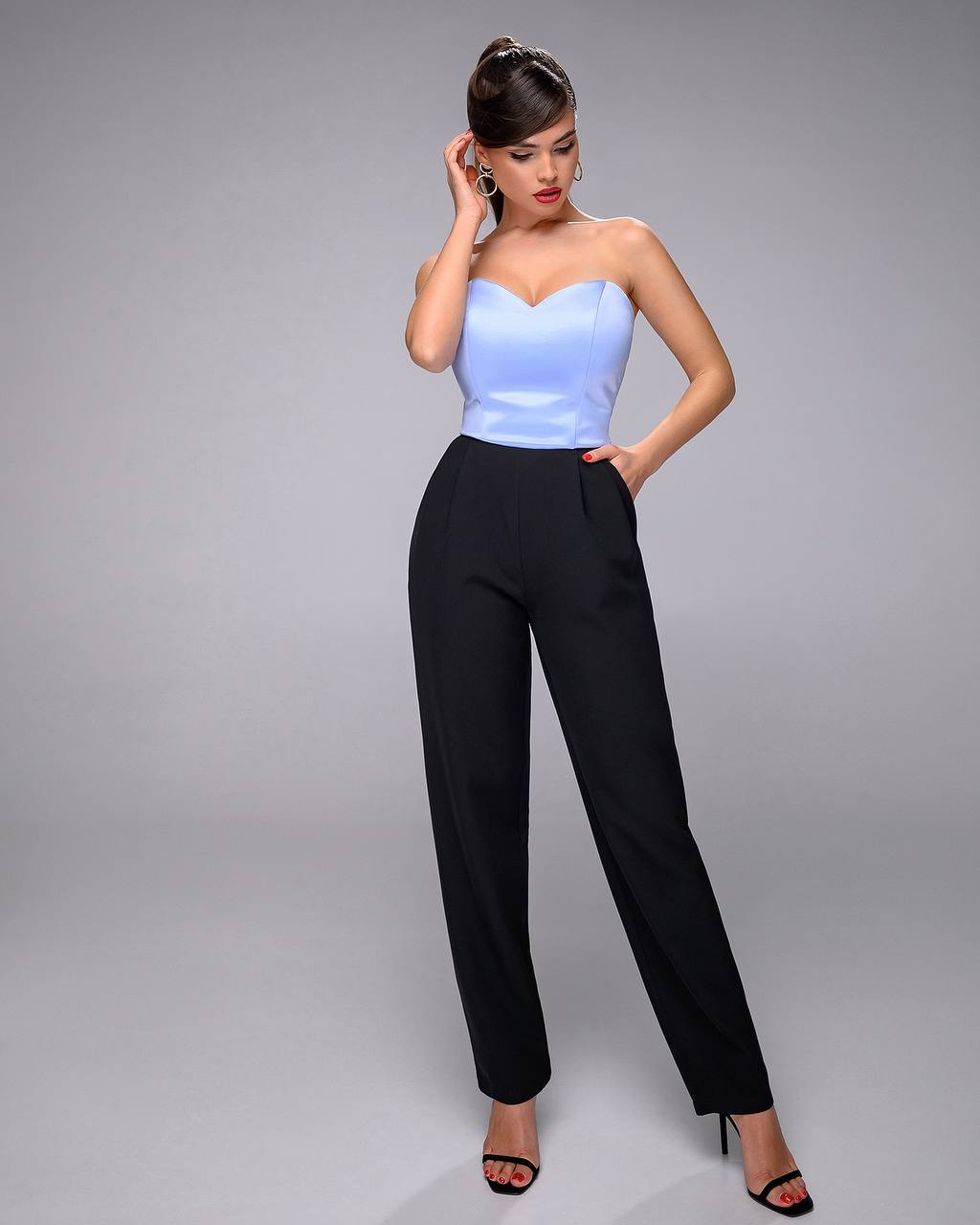 Elegant Royal Mango Satin Corset for Women in Multiple Colors