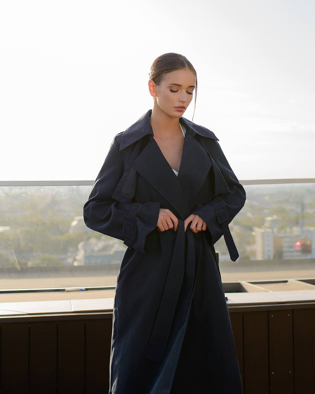 Stylish Cotton Trench Coat in Multiple Colors Perfect for All Seasons