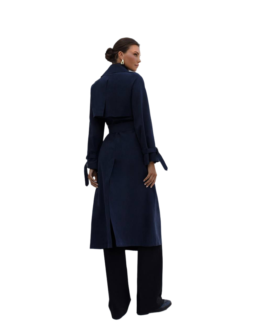 Stylish Cotton Trench Coat in Multiple Colors Perfect for All Seasons