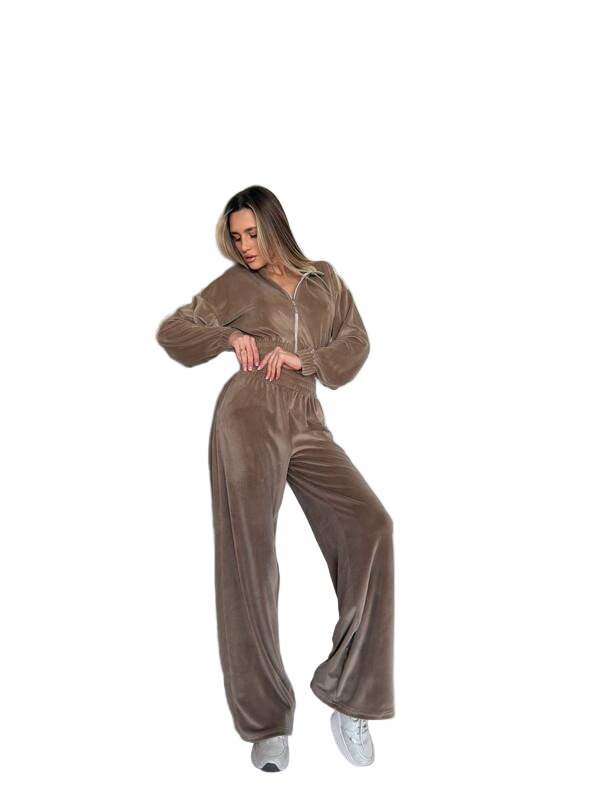 Premium Quality Marble Velour Tracksuit for Women