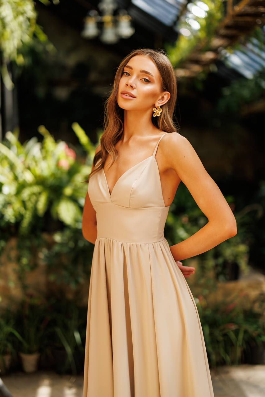 Sany Elegant Maxi Dress Premium Las Vegas Knitwear Multiple Colors