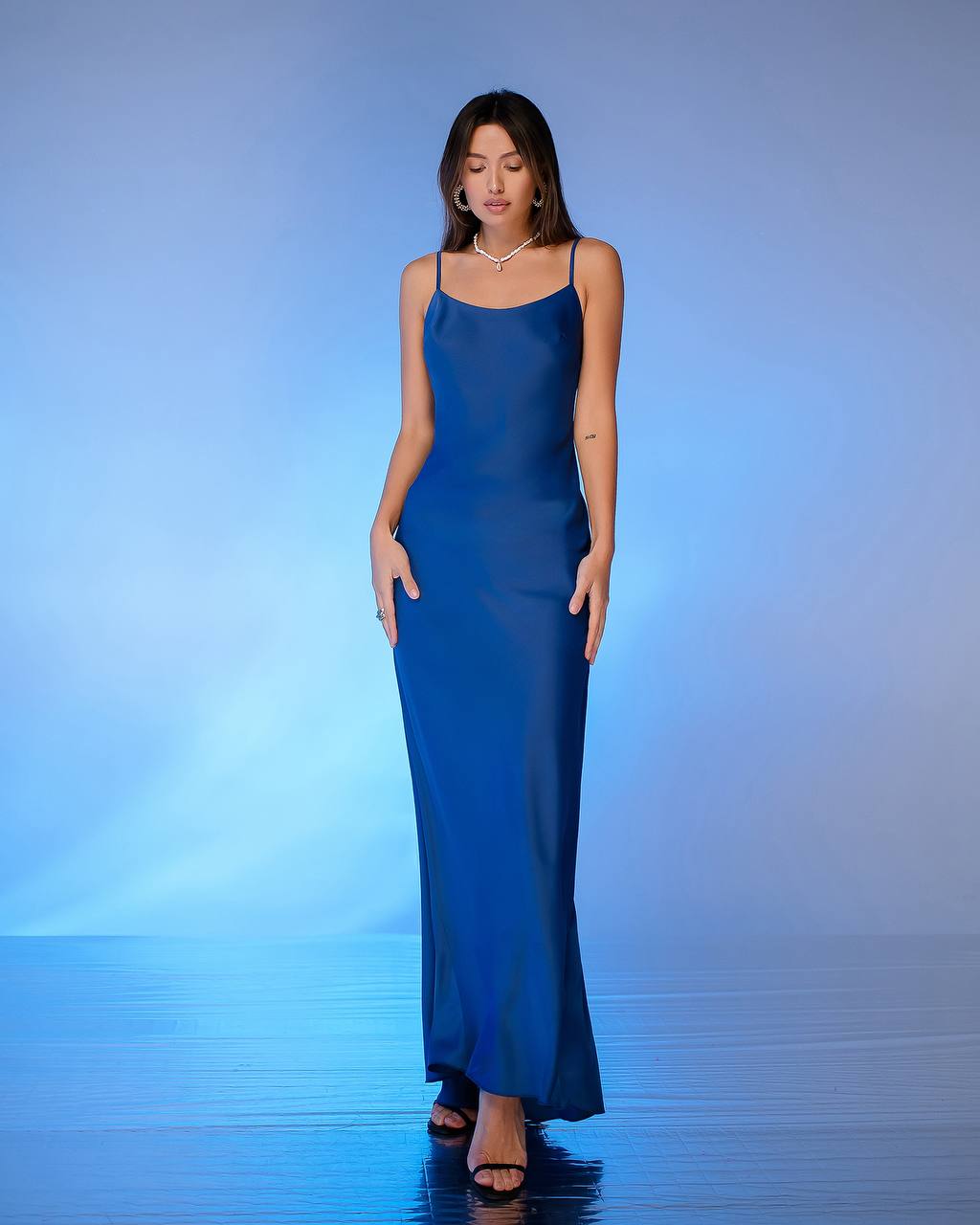 Elegant Satin Dress-Slip for Women Premium Pandora Suit Fabric