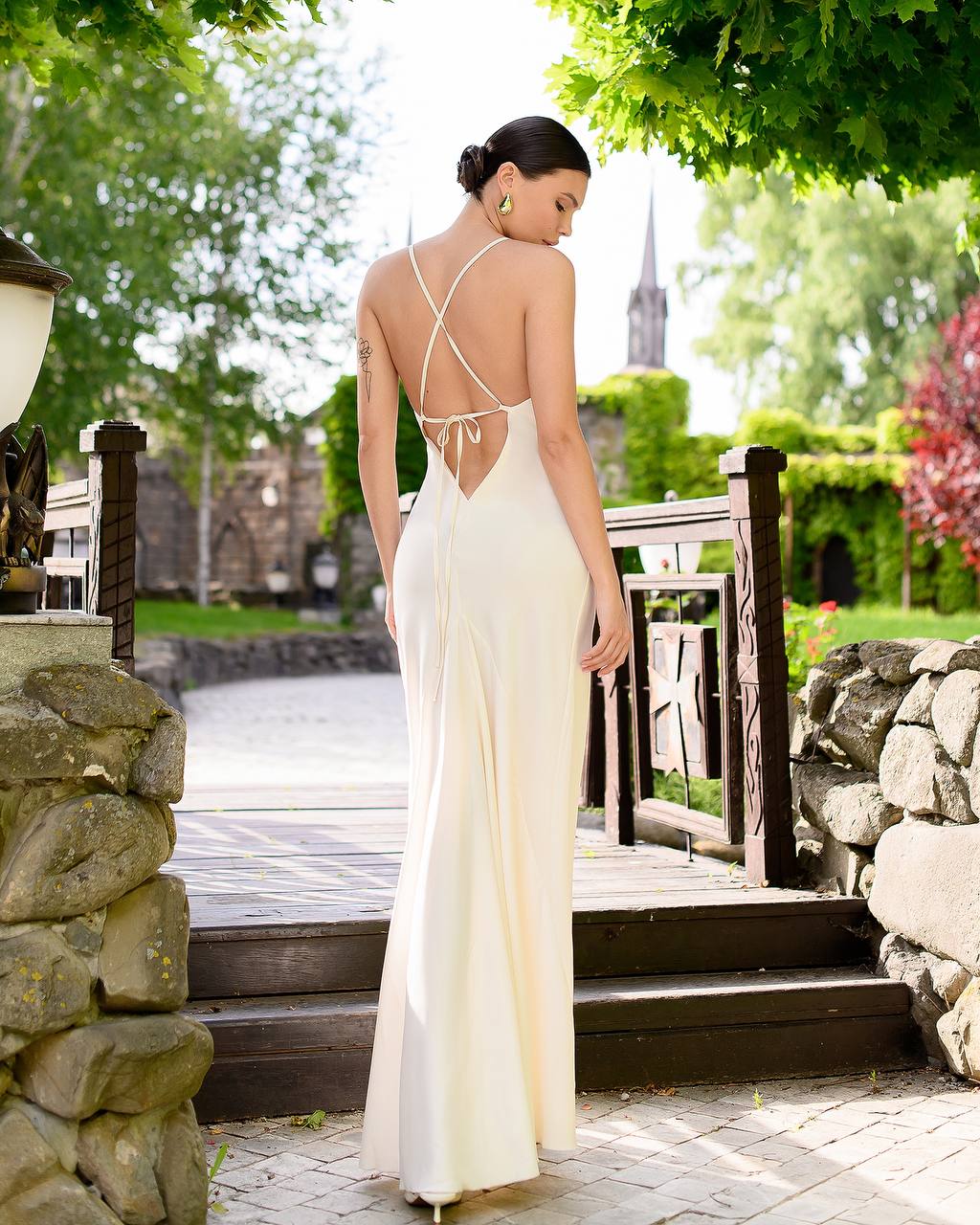 Elegant Satin Dress-Slip for Women in Multiple Colors