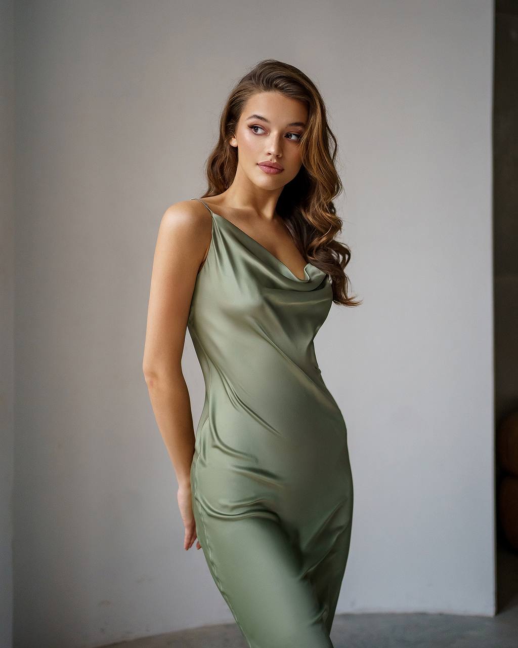 Elegant Slip Dress for Any Occasion Stylish Cowl Neck Fashion
