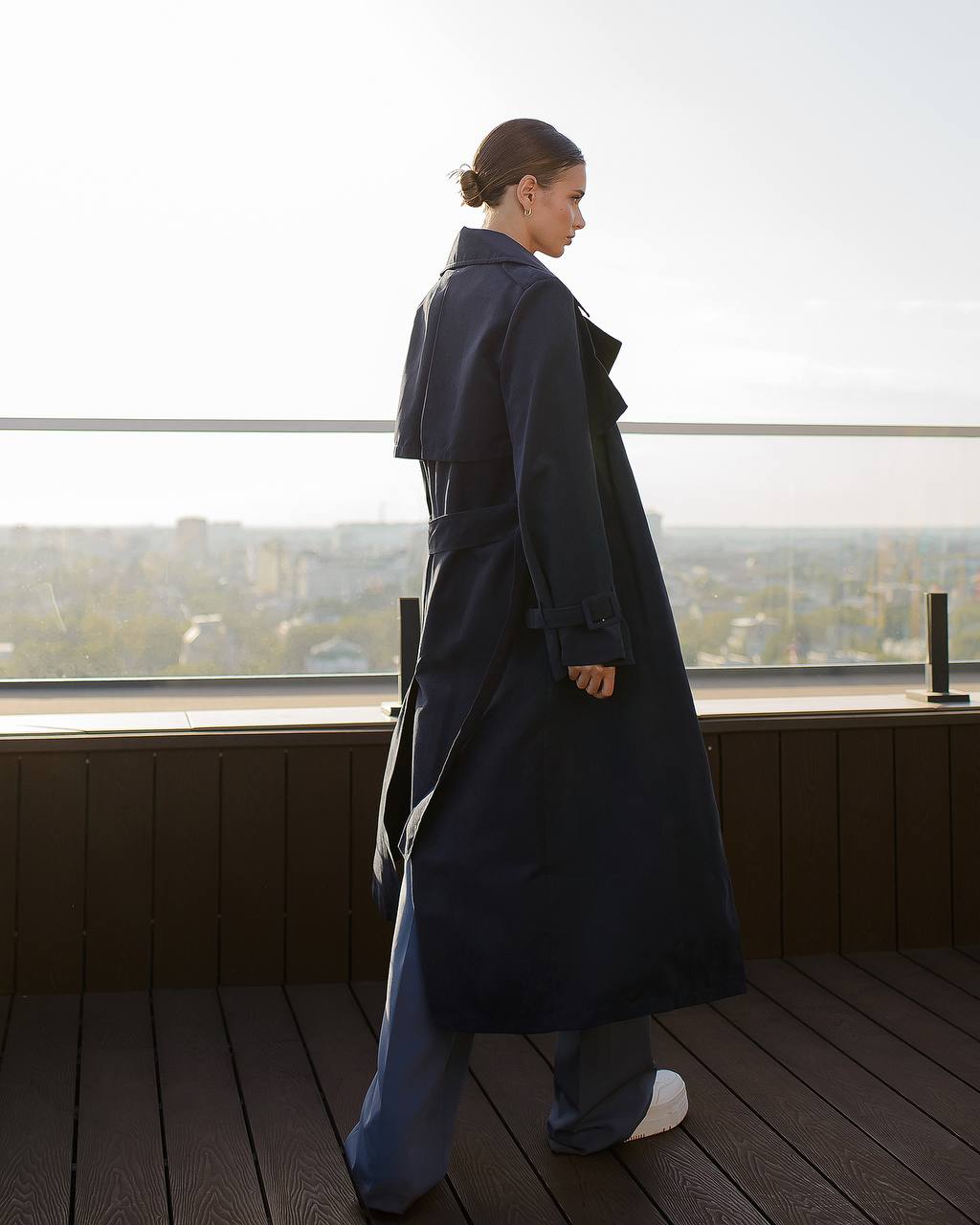 Stylish Cotton Trench Coat in Multiple Colors Perfect for All Seasons