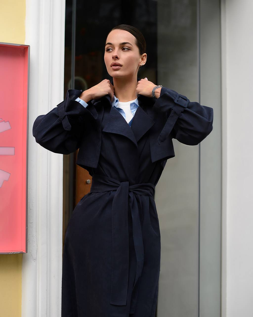Stylish Cotton Trench Coat in Multiple Colors Perfect for All Seasons