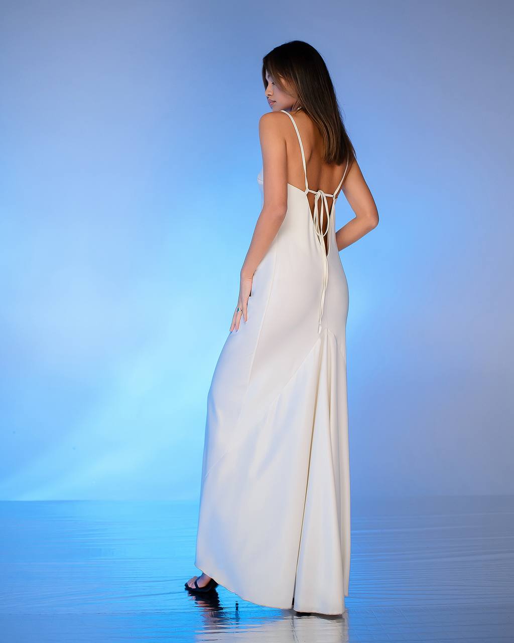Elegant Satin Dress-Slip for Women in Multiple Colors