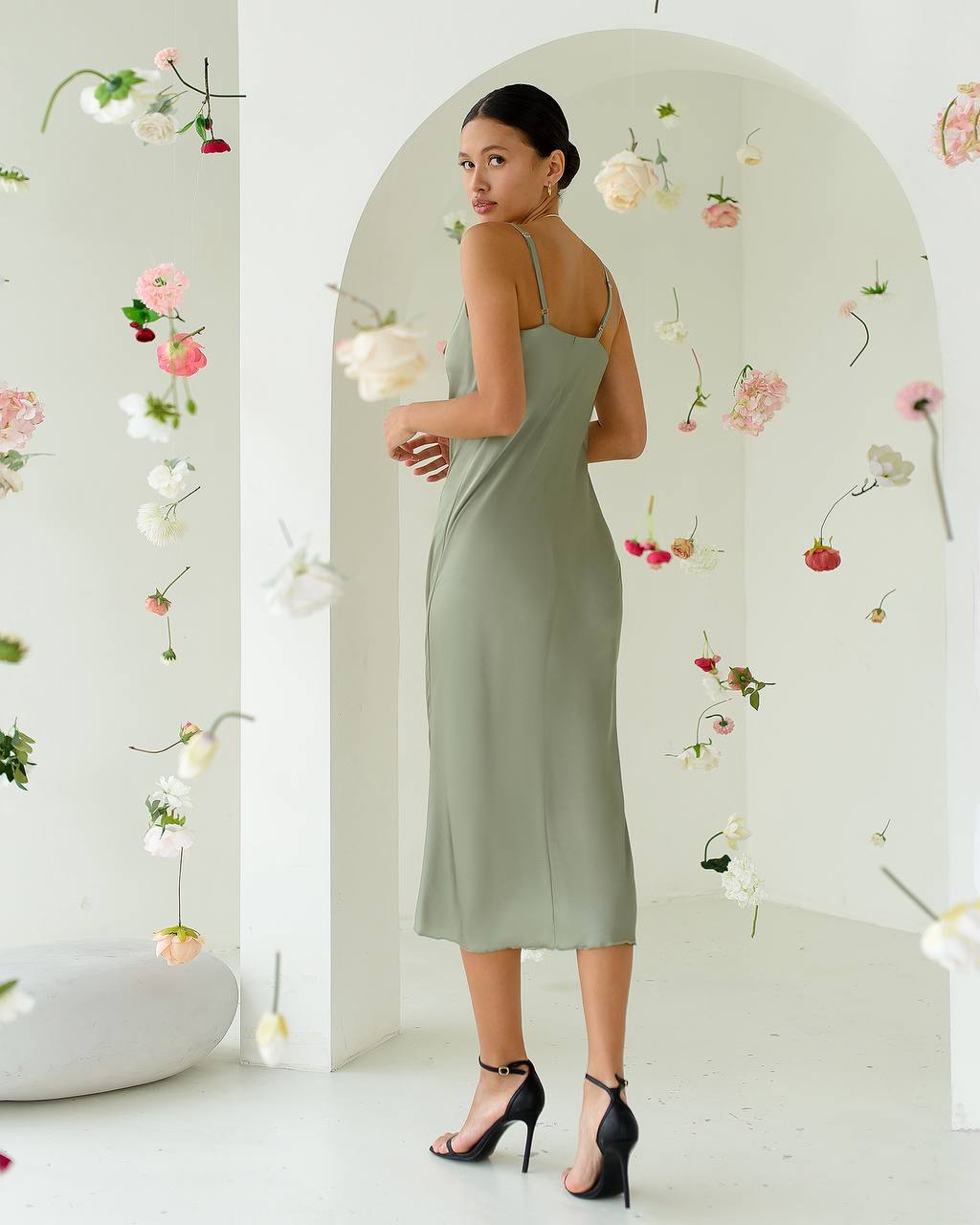 Elegant Slip Dress for Any Occasion Stylish Cowl Neck Fashion
