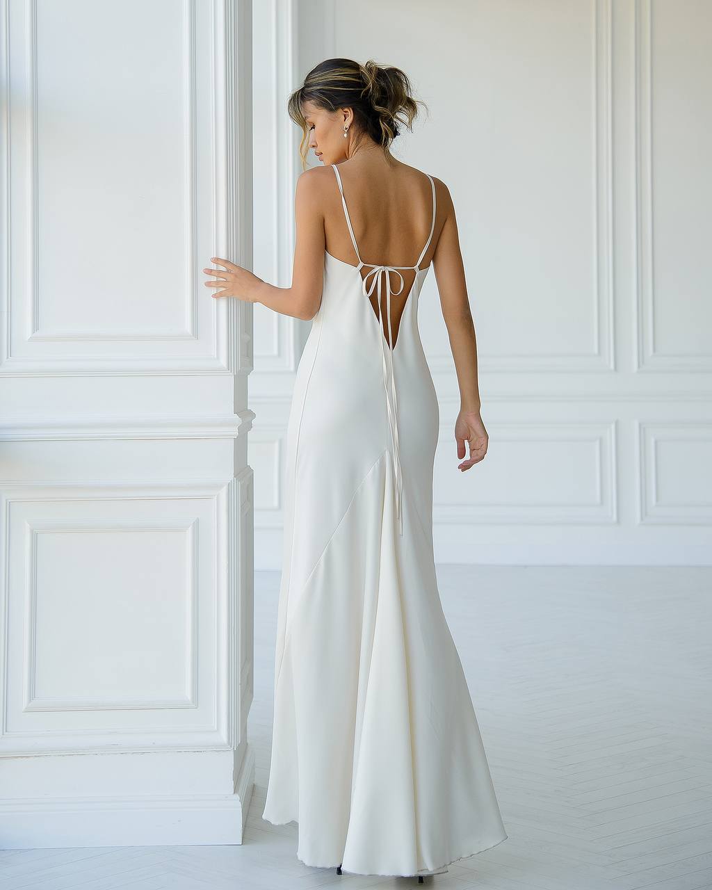 Elegant Satin Dress-Slip for Women in Multiple Colors