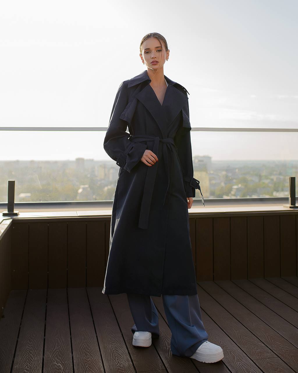 Stylish Cotton Trench Coat in Multiple Colors Perfect for All Seasons