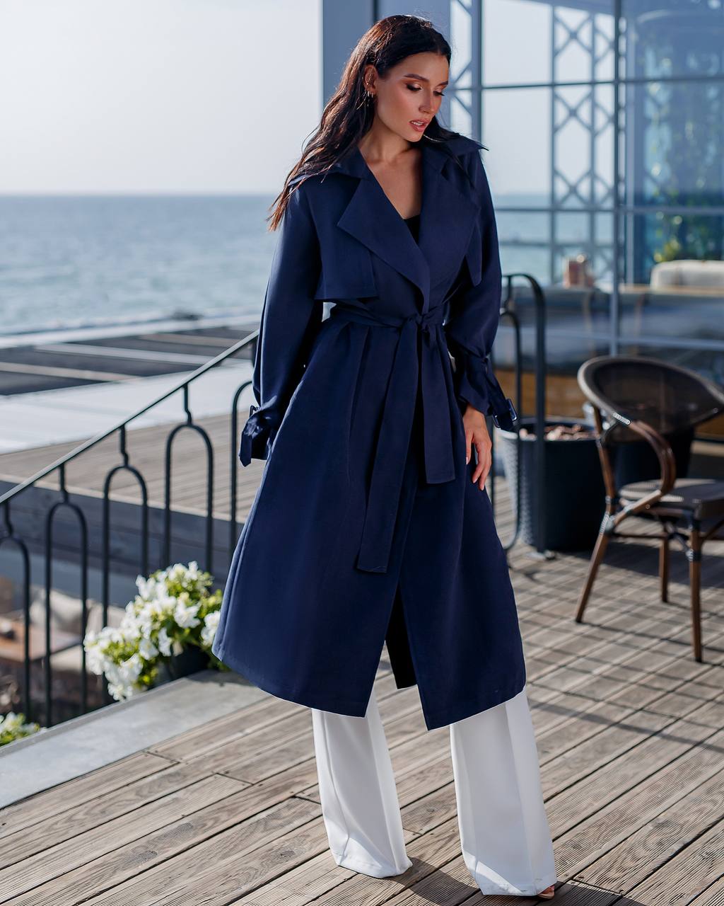 Stylish Cotton Trench Coat in Multiple Colors Perfect for All Seasons