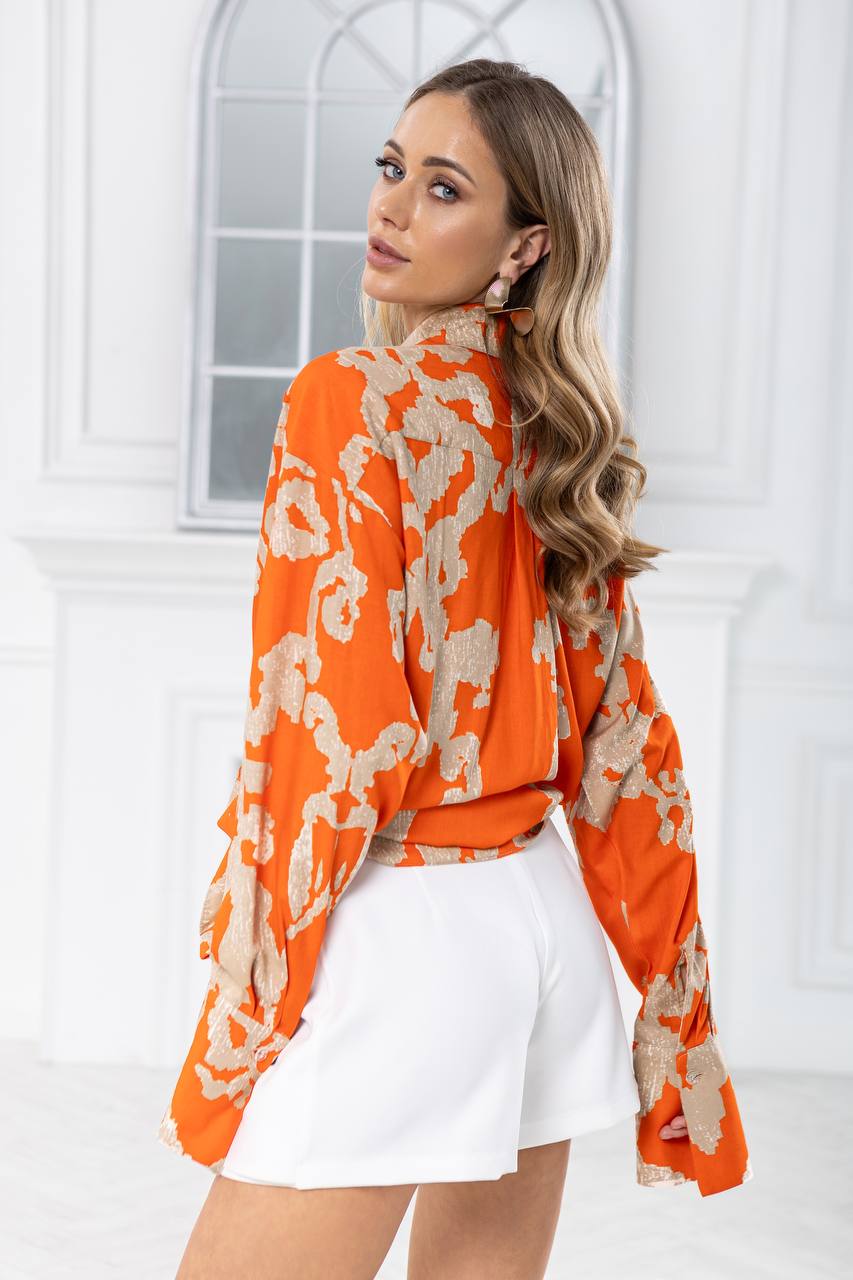 Milk Crepe Diagonal Skort Wrap Skirt Shorts