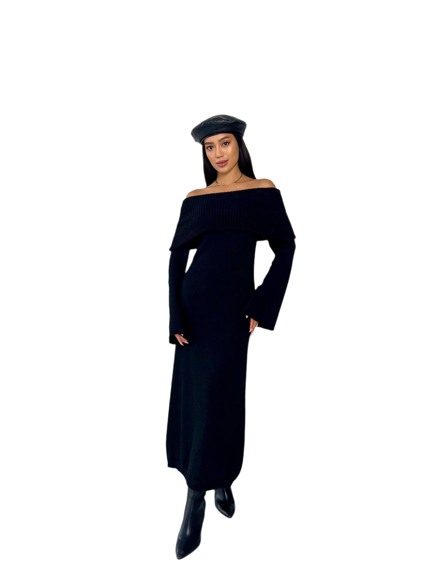 Elegant Long Off Shoulder Dress for Women