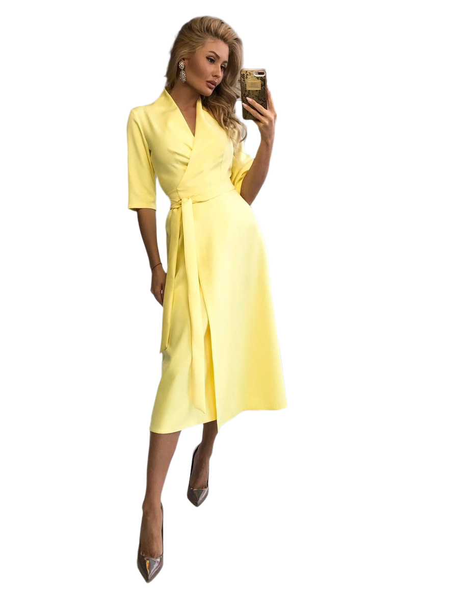 Elegant Wrap Dress in Various Colors for Every Occasion