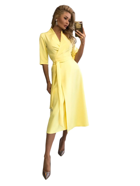 Elegant Wrap Dress in Various Colors for Every Occasion