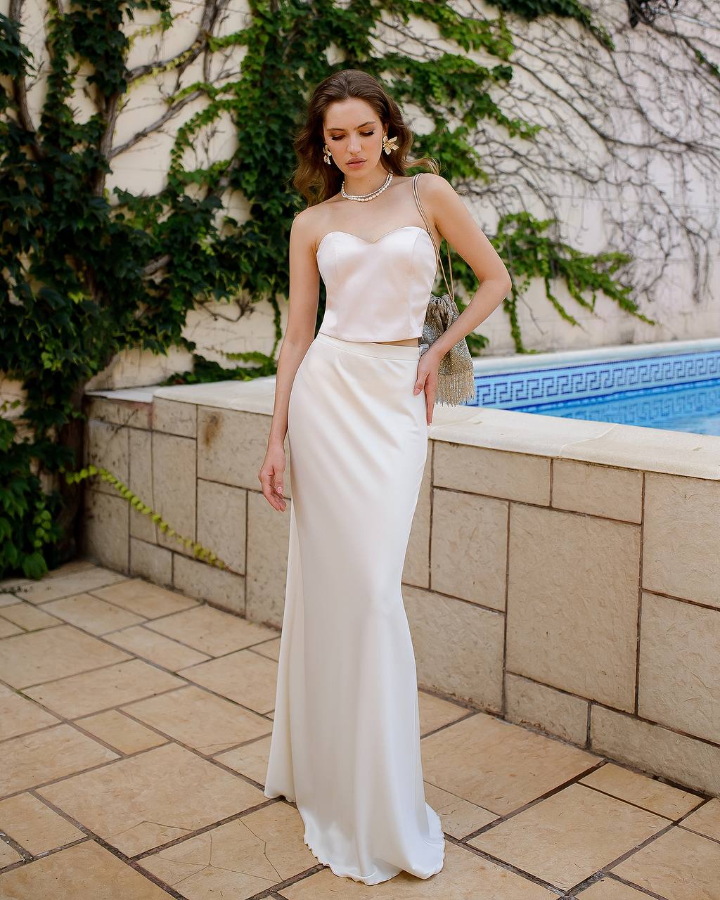 Premium Pandora Satin Skirt for Women Long Elegant Silky Maxi Skirt