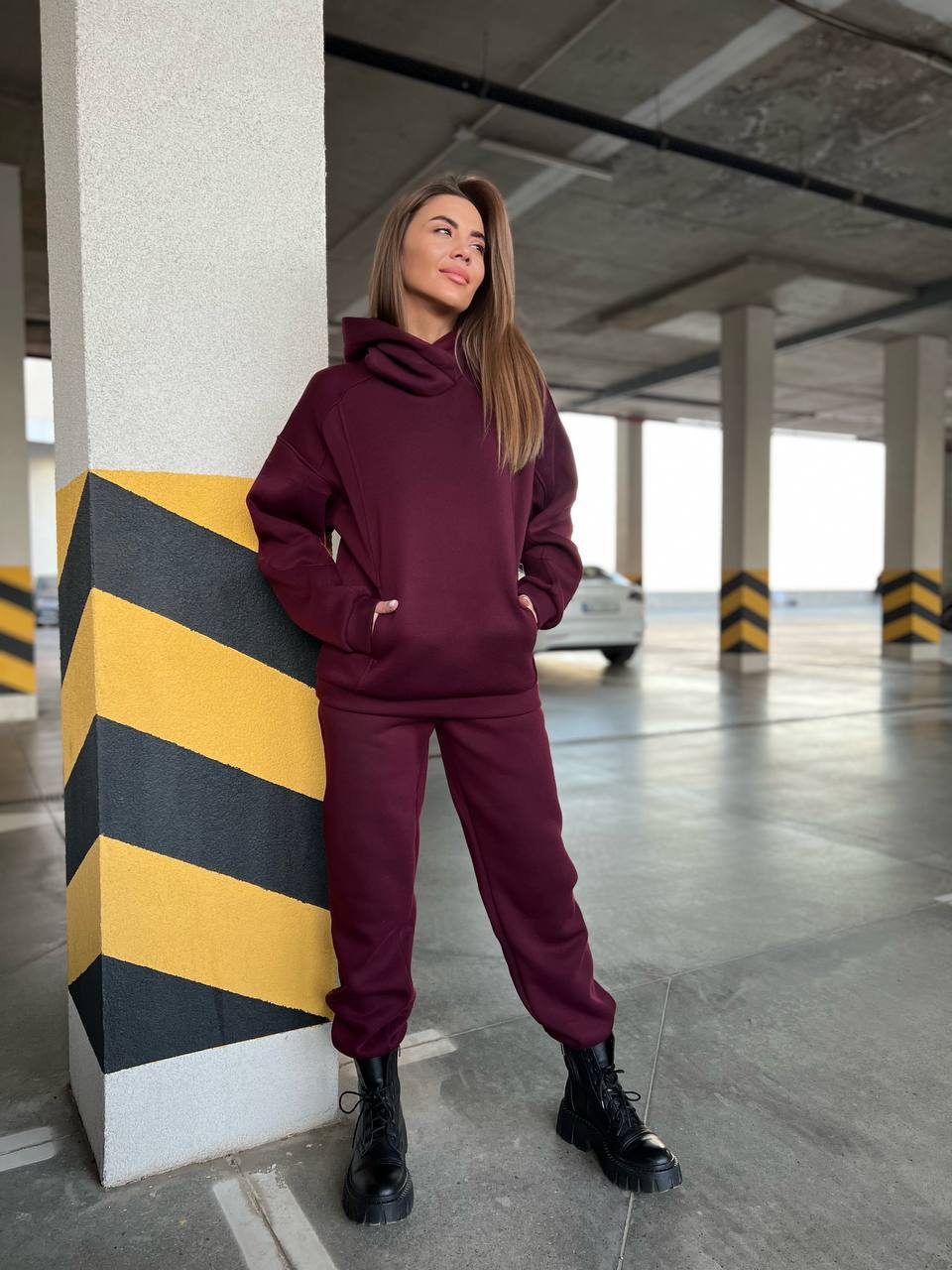 Cozy Pullover Tracksuit for Women Stylish and Comfy with Pockets Fast Shipping