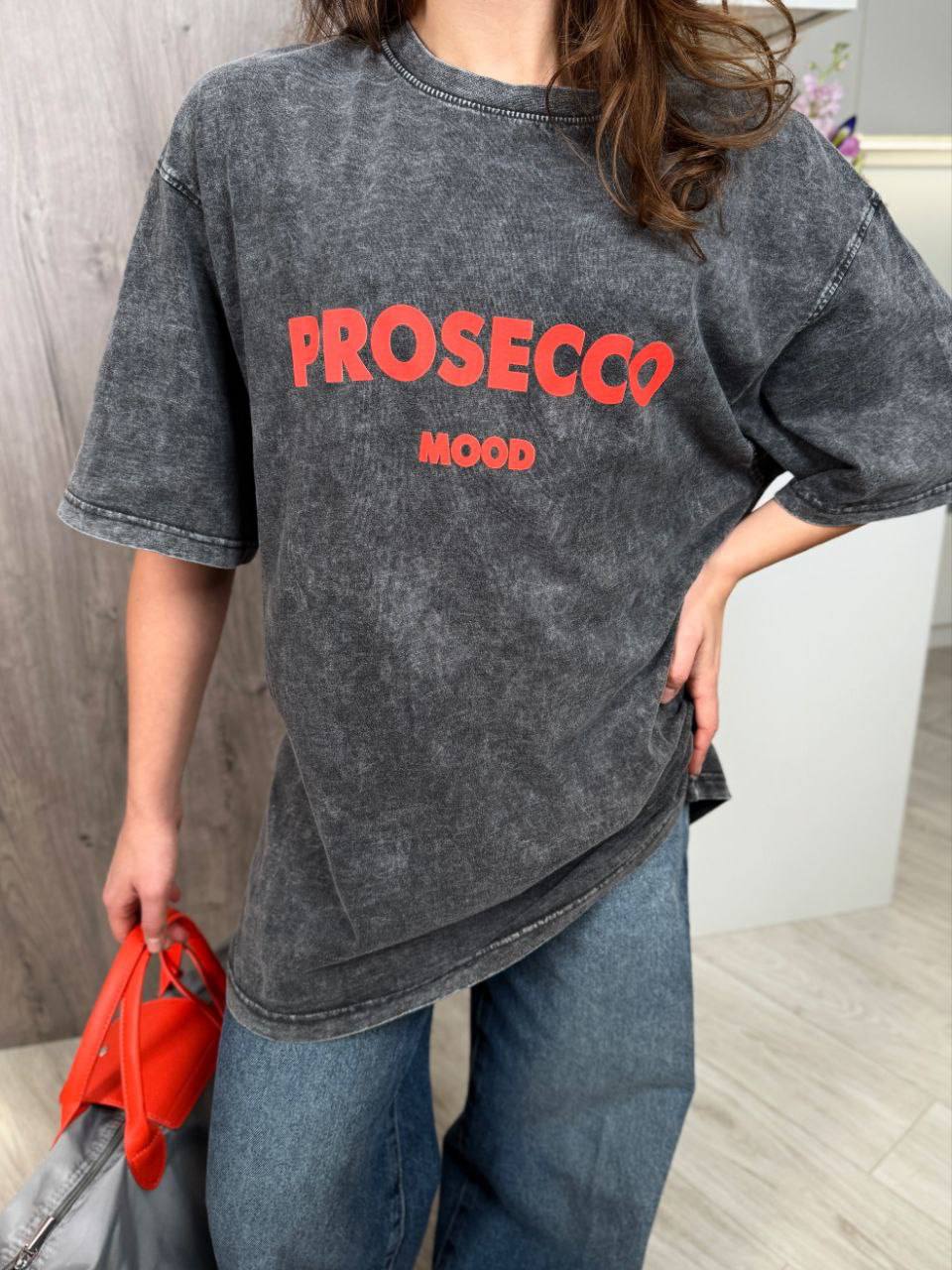 Oversize Tie-Dye T-Shirt Prosecco Mood