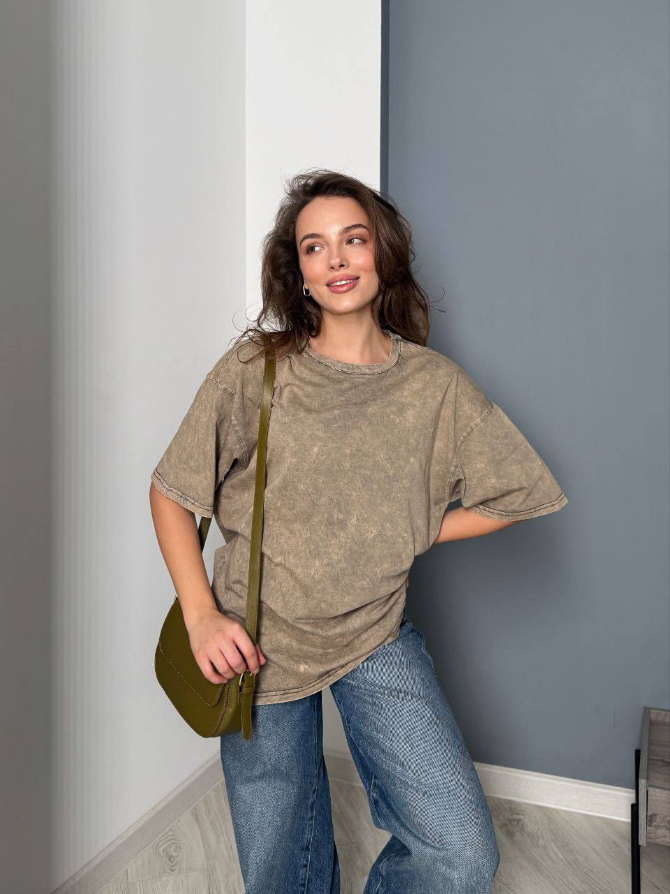 Oversized Tie-Dye T-Shirt 100% Cotton Casual Style