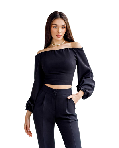 Chic Off-Shoulder Top in Multiple Colors for Stylish Outfits