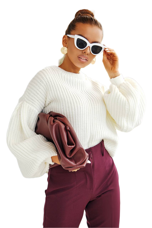 Cozy Sweater Soft Knit Various Colors Universal Size