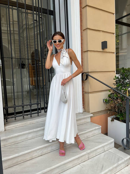 Sany Elegant Midi Dress in Premium Las Vegas Knitwear