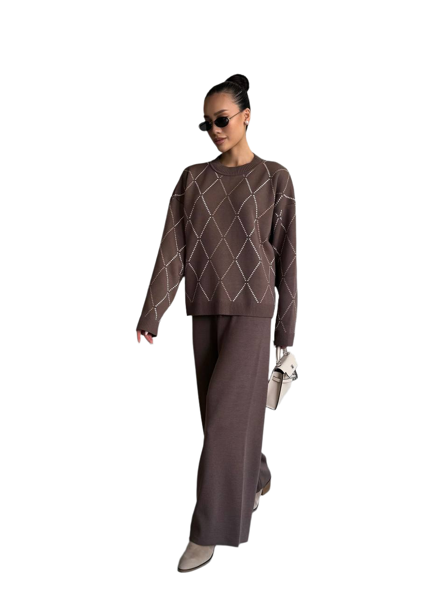 Lux Boho Style Womens Suit Spring