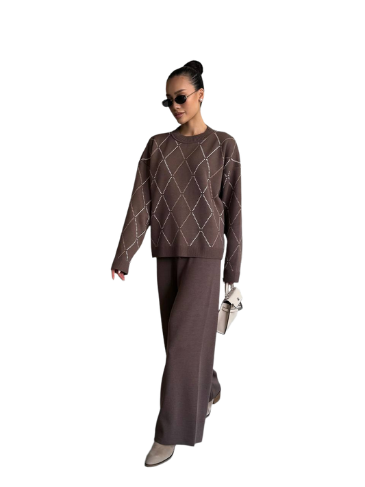 Lux Boho Style Womens Suit Spring