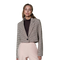Brown-white houndstooth