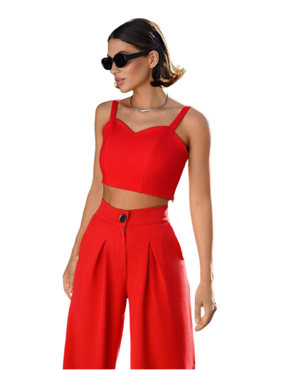 Women's Corset Bandage Knit Top Red Beige Milk Black Powder Lavender