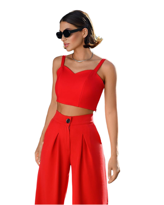 Women's Corset Bandage Knit Top Red Beige Milk Black Powder Lavender