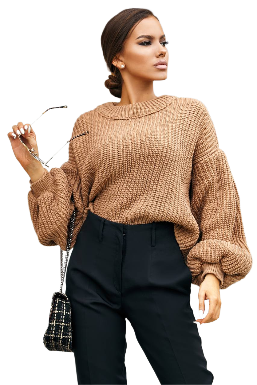 Cozy Knitted Sweater in Various Colors Perfect for Casual Wear
