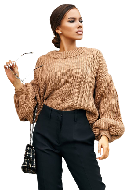 Cozy Knitted Sweater in Various Colors Perfect for Casual Wear